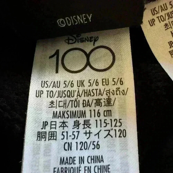 Kids Walt Disney World Joggers Disney 100 size 5/6 - Picture 6 of 7